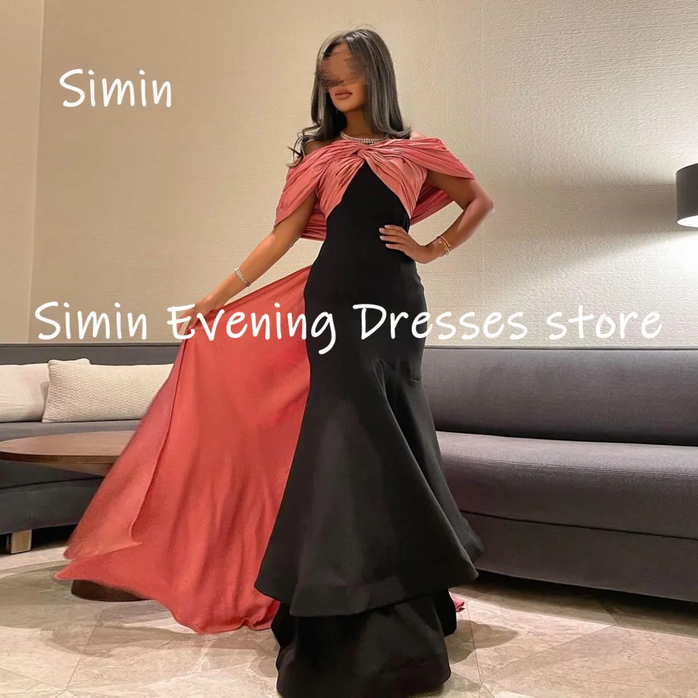 Simin Satin Mermaid Off-the-shoudler Neckline Ruffle Formal Prom Gown Ankle-length Evening Elegant Party dresses for women 2023
Simin Satin Mermaid Off-the-shoudler Neckline Ruffle Formal Prom Gown Ankle-length Evening Elegant Party dresses for women 2023