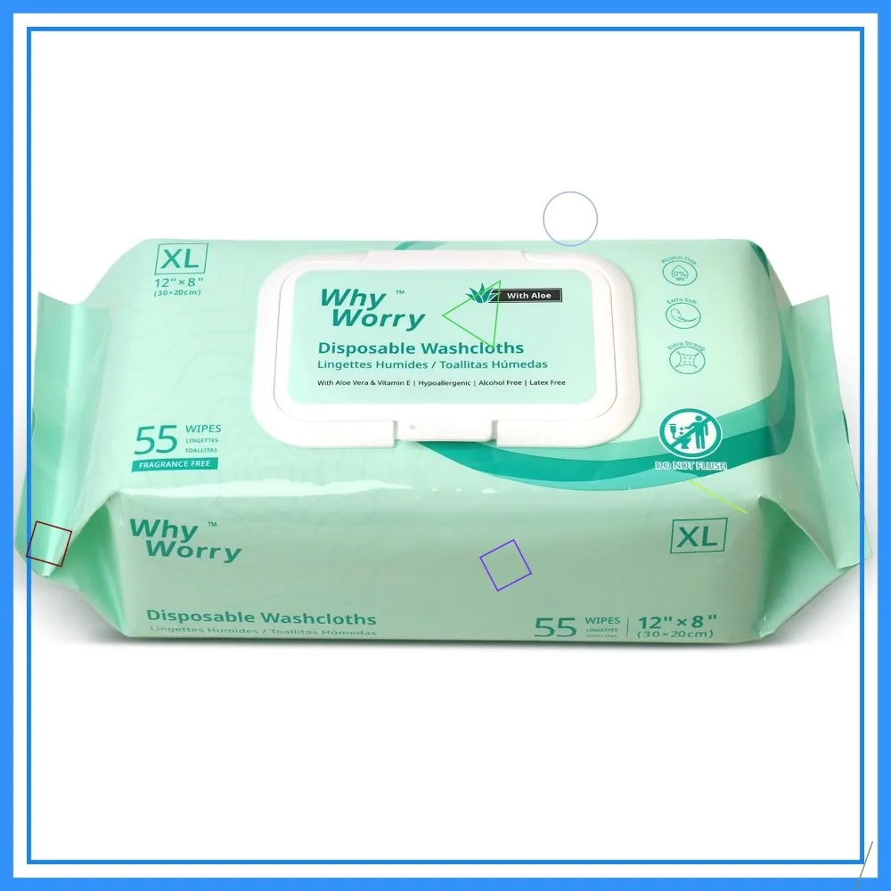 Extra Large Body Wipes for Adults, 8x12 inch, Thick Disposable Washcloths with Aloe & Vitamin E, Unscented, 55 Count
Extra Large Body Wipes for Adults, 8x12 inch, Thick Disposable Washcloths with Aloe & Vitamin E, Unscented, 55 Count