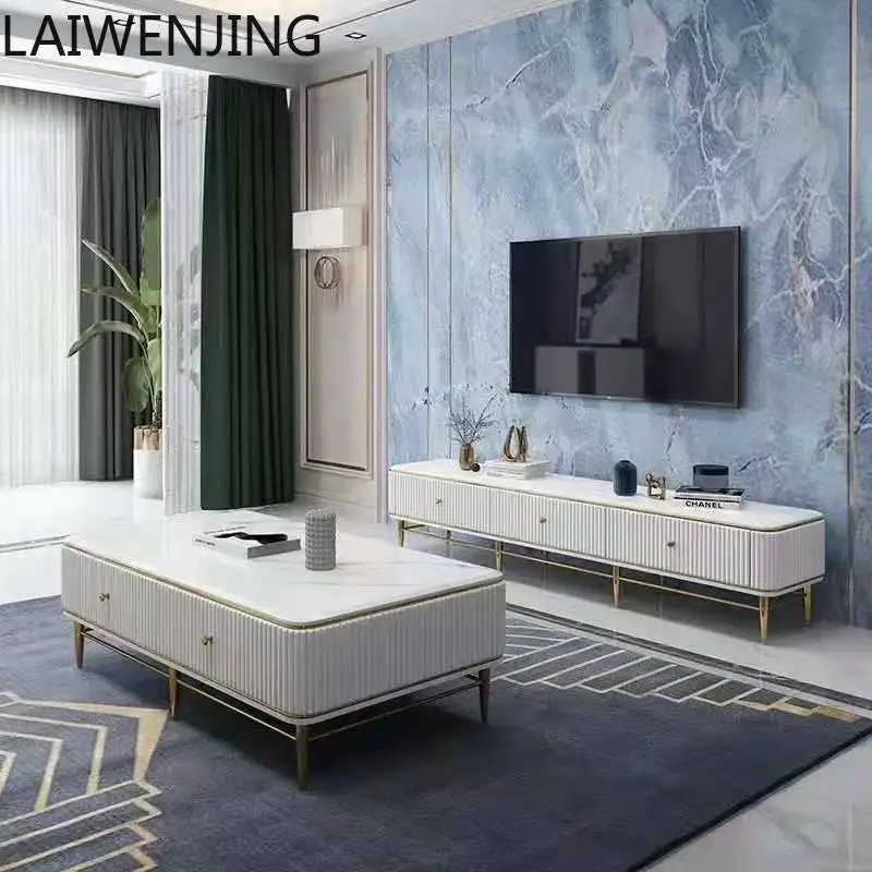 HLZ light luxury coffee table TV cabinet combination post-modern simple marble small apartment
HLZ light luxury coffee table TV cabinet combination post-modern simple marble small apartment