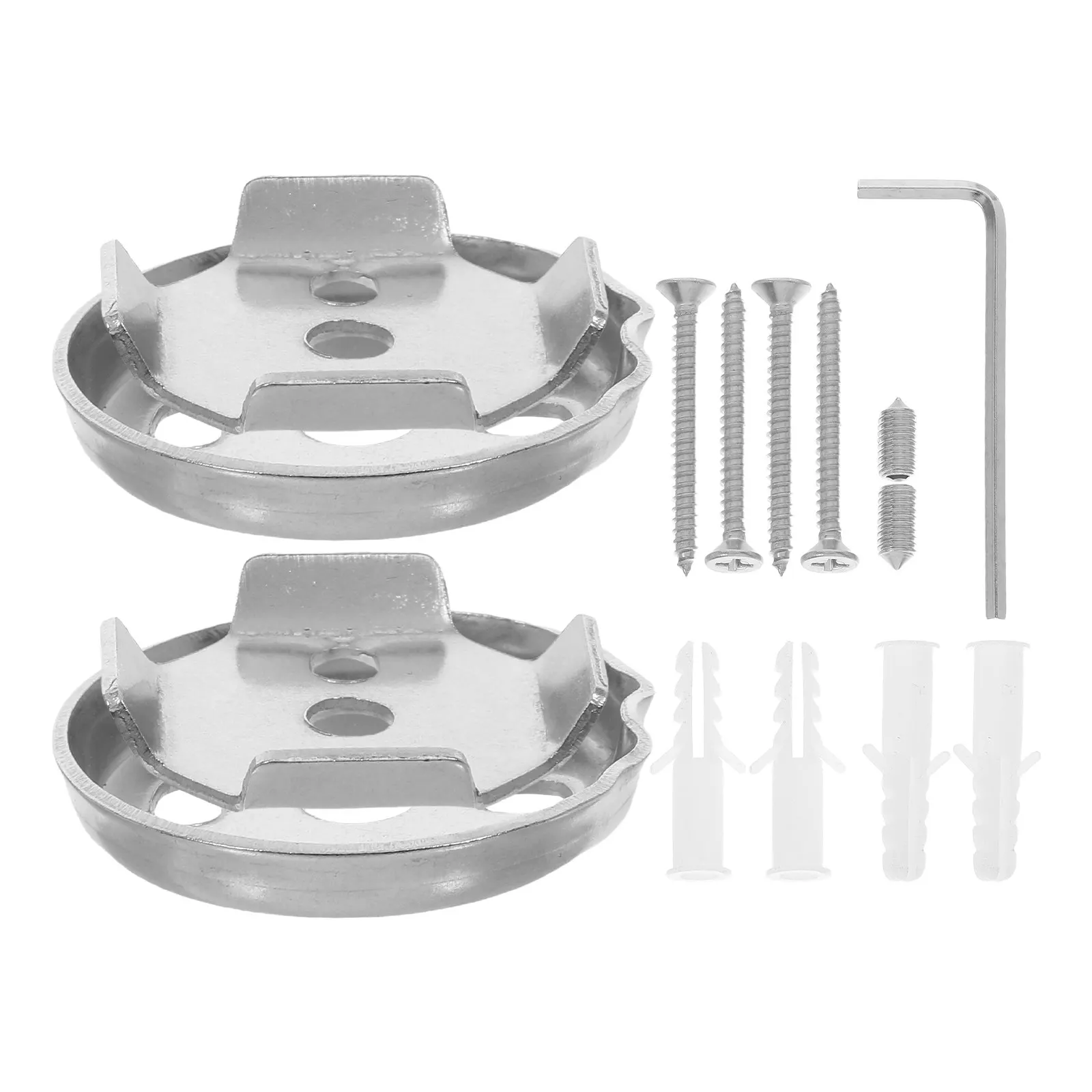 15Pcs Bathroom Hardware Universal Towel Bar Replacement Parts Stainless Steel Mounting Brackets Screws Bath Towel Rack Repair
15Pcs Bathroom Hardware Universal Towel Bar Replacement Parts Stainless Steel Mounting Brackets Screws Bath Towel Rack Repair