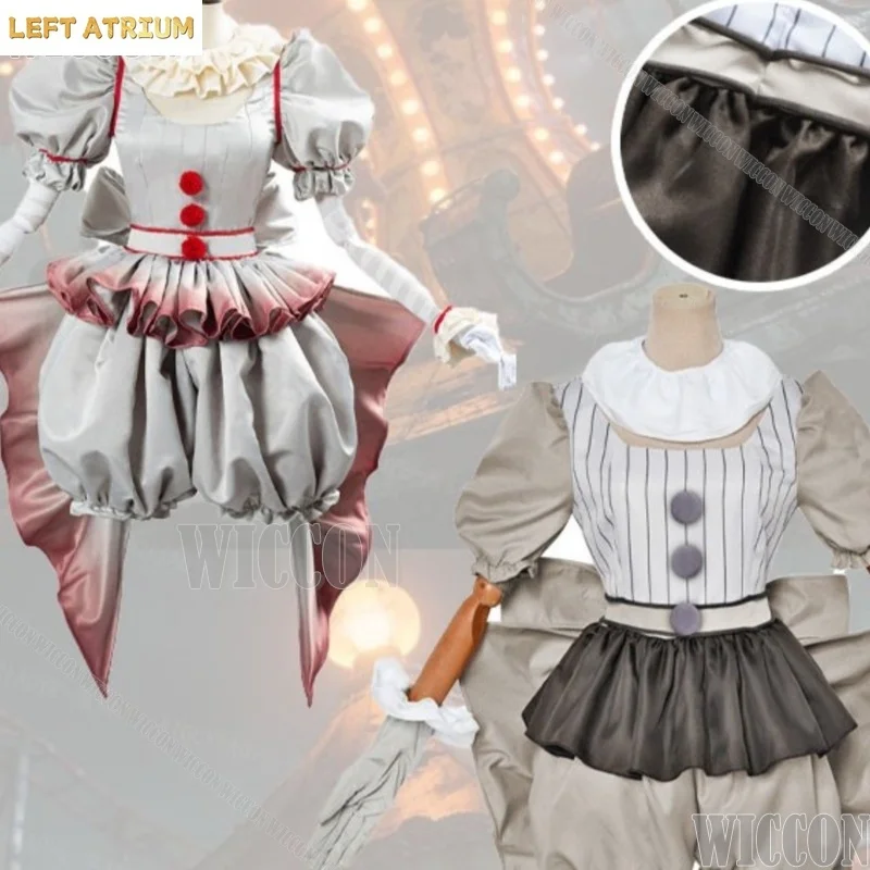 Women Cosplay Dress It Penny Horror Pennywise The Clown Bishoujo Ver Halloween Fancy Joker Girl Lolita Kawaii Navidad Carnaval
Women Cosplay Dress It Penny Horror Pennywise The Clown Bishoujo Ver Halloween Fancy Joker Girl Lolita Kawaii Navidad Carnaval