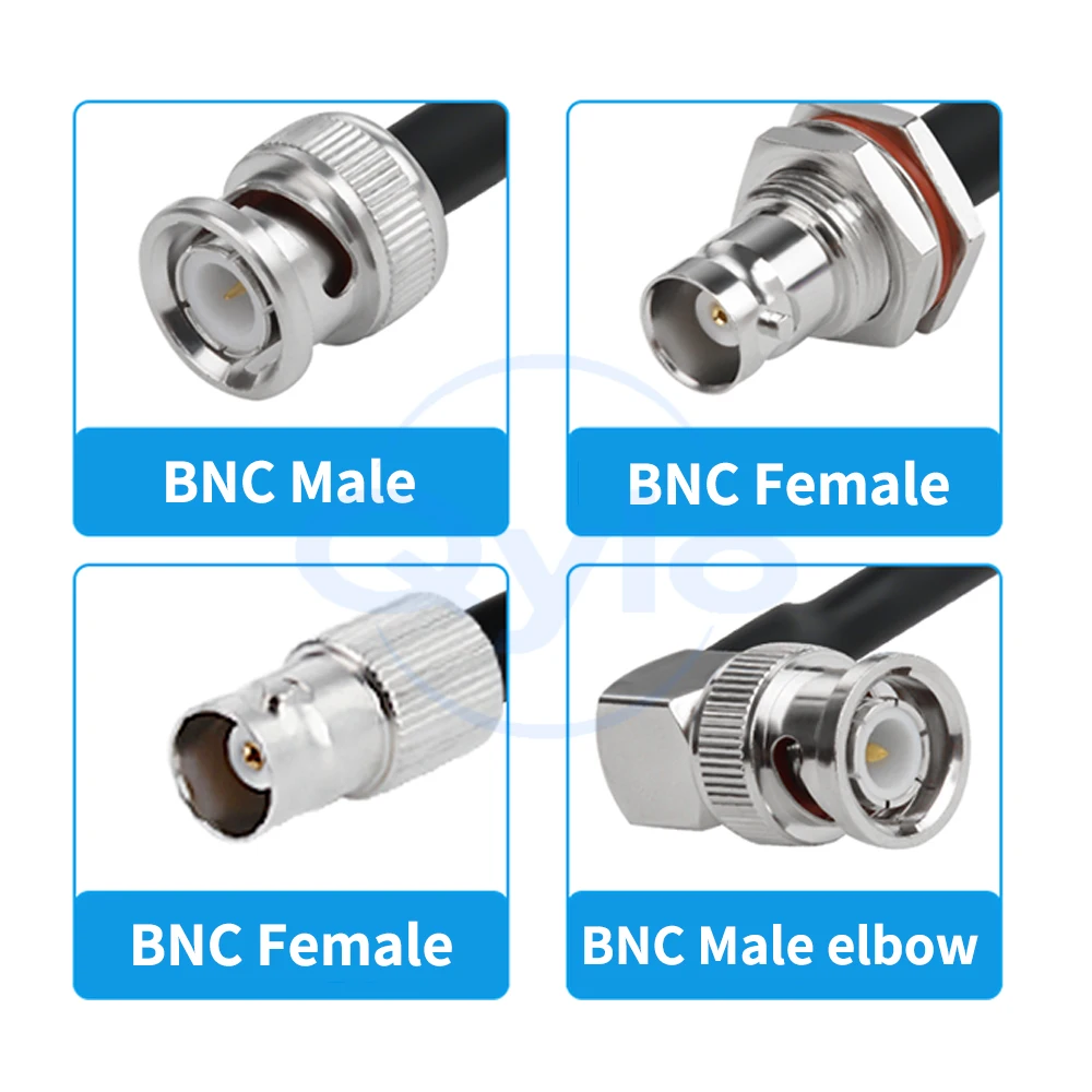 (1 pcs) BNC to BNC RF Test Cable Flexible RG142 Blue RF Cable RG142-PUR High Flex Cable BNC-to-BNC Cable
(1 pcs) BNC to BNC RF Test Cable Flexible RG142 Blue RF Cable RG142-PUR High Flex Cable BNC-to-BNC Cable
