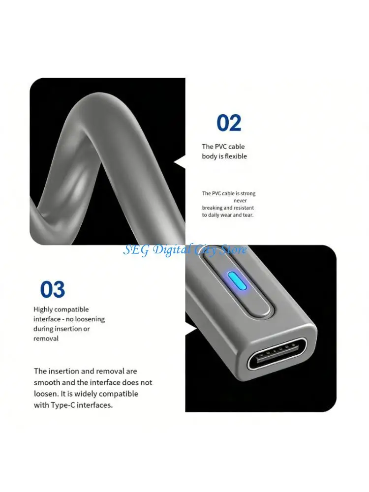 U75B Reliable Short WiiU Charging Cord Coppered Wire Ensuring Efficiently Energy Transfer Game Console Power Cord
U75B Reliable Short WiiU Charging Cord Coppered Wire Ensuring Efficiently Energy Transfer Game Console Power Cord