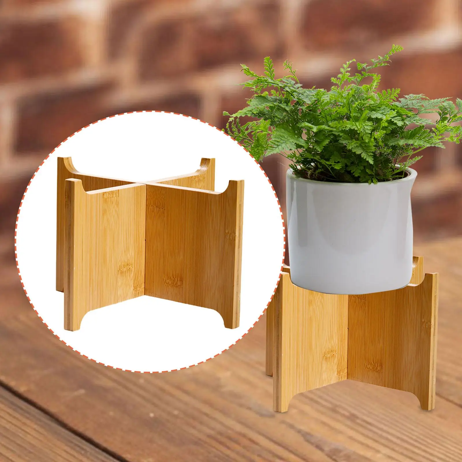 Wood Plant Stand Stable, Flower Pot Stand, Plant Pot Holder, Plant Riser for Balcony, Office, Living Room, Desktop, Home Decor
Wood Plant Stand Stable, Flower Pot Stand, Plant Pot Holder, Plant Riser for Balcony, Office, Living Room, Desktop, Home Decor
