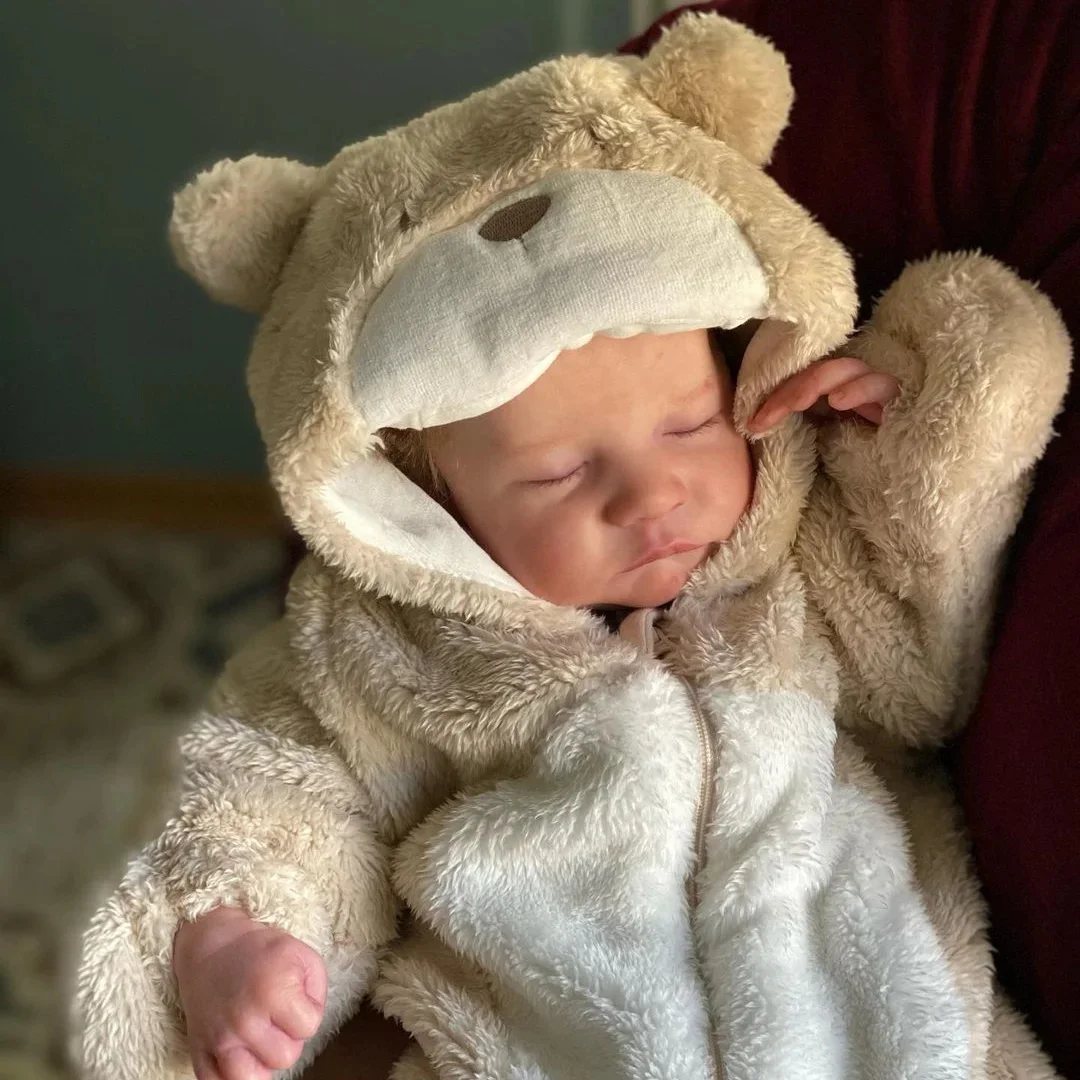 43cm Lifelike Levi Reborn Doll - Hand Painted Sleeping Silicone Vinyl Body BeBe Doll - Birthday Gift / Christmas Gift
43cm Lifelike Levi Reborn Doll - Hand Painted Sleeping Silicone Vinyl Body BeBe Doll - Birthday Gift / Christmas Gift