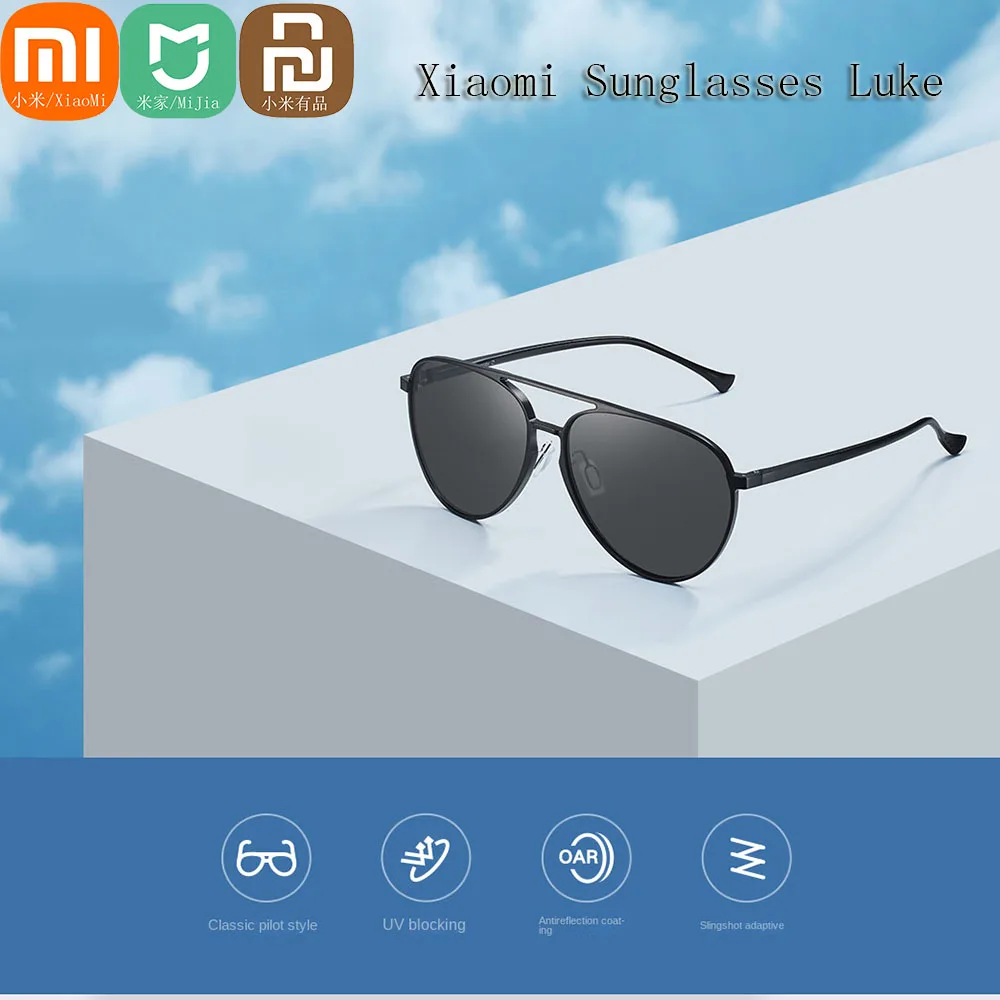 Xiaomi Mijia Smart Women Men Travel Smart Sunglasses Luke UV Blocking UV400 Anti-Reflection Coating Aluminum Magnesium Frame
Xiaomi Mijia Smart Women Men Travel Smart Sunglasses Luke UV Blocking UV400 Anti-Reflection Coating Aluminum Magnesium Frame