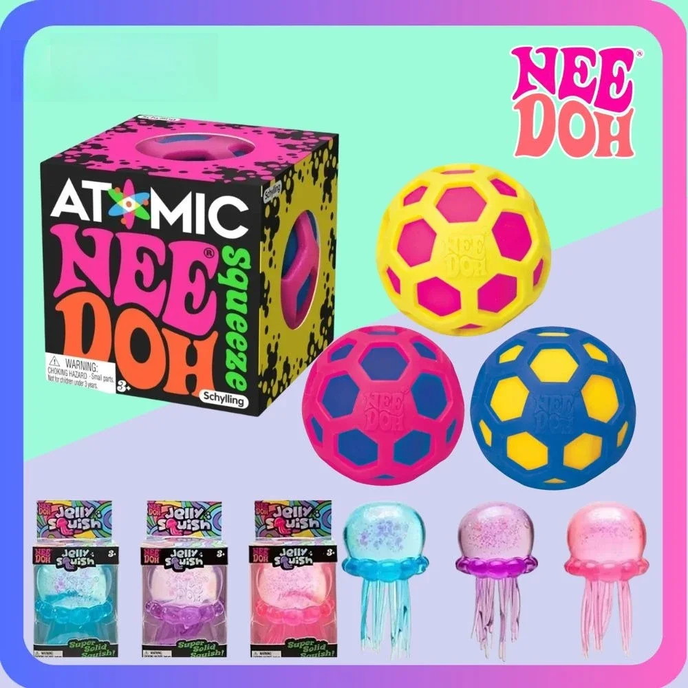 Needoh Fuzz Ball Jellyfish Squishy Blind Box Random Color Soft Stress Relief Toy Cute Relaxing Squeeze Sensory Toy
Needoh Fuzz Ball Jellyfish Squishy Blind Box Random Color Soft Stress Relief Toy Cute Relaxing Squeeze Sensory Toy
