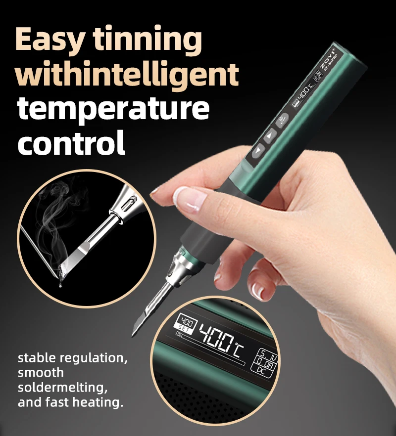 ZOYI ZT-N1Por New Smart Soldering Iron Portable Small Temp Control Multi Protocol Repair Welding Pen for Home
ZOYI ZT-N1Por New Smart Soldering Iron Portable Small Temp Control Multi Protocol Repair Welding Pen for Home