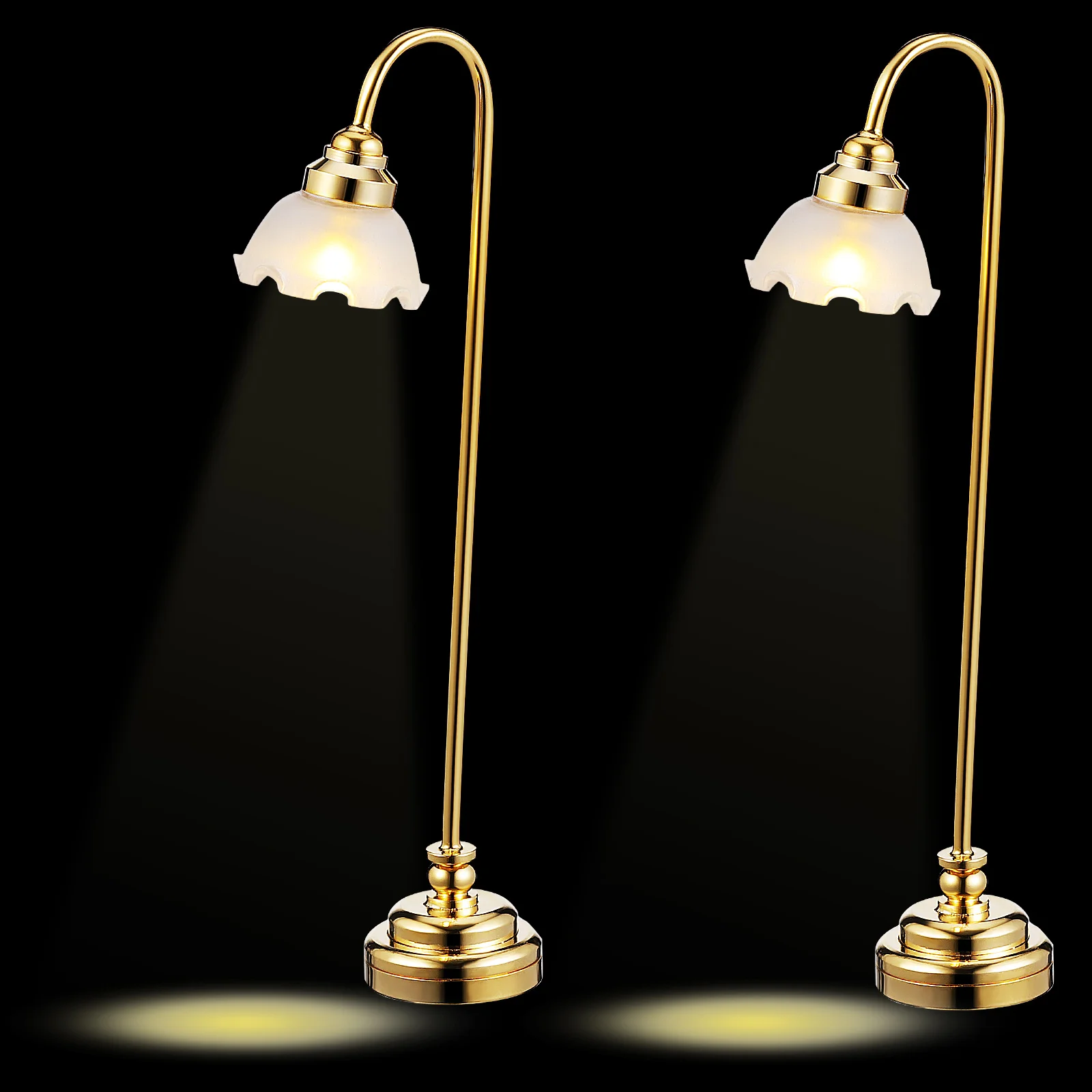 2pcs Mini House Lamp 10 5x2 5cm Gold Shade Operated Warm Glow Dollhouse Table Light Decor Mini Night Lamp 
2pcs Mini House Lamp 10 5x2 5cm Gold Shade Operated Warm Glow Dollhouse Table Light Decor Mini Night Lamp