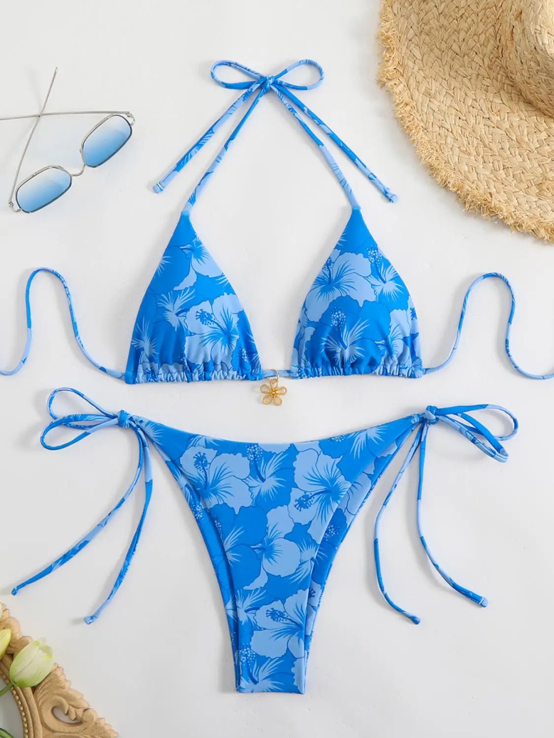 Sexy Printed Bikini Women's Strap Swimsuit with Chest Pad Pure Desire Sle Swimming Suit 2025 New Arrival
Sexy Printed Bikini Women's Strap Swimsuit with Chest Pad Pure Desire Sle Swimming Suit 2025 New Arrival