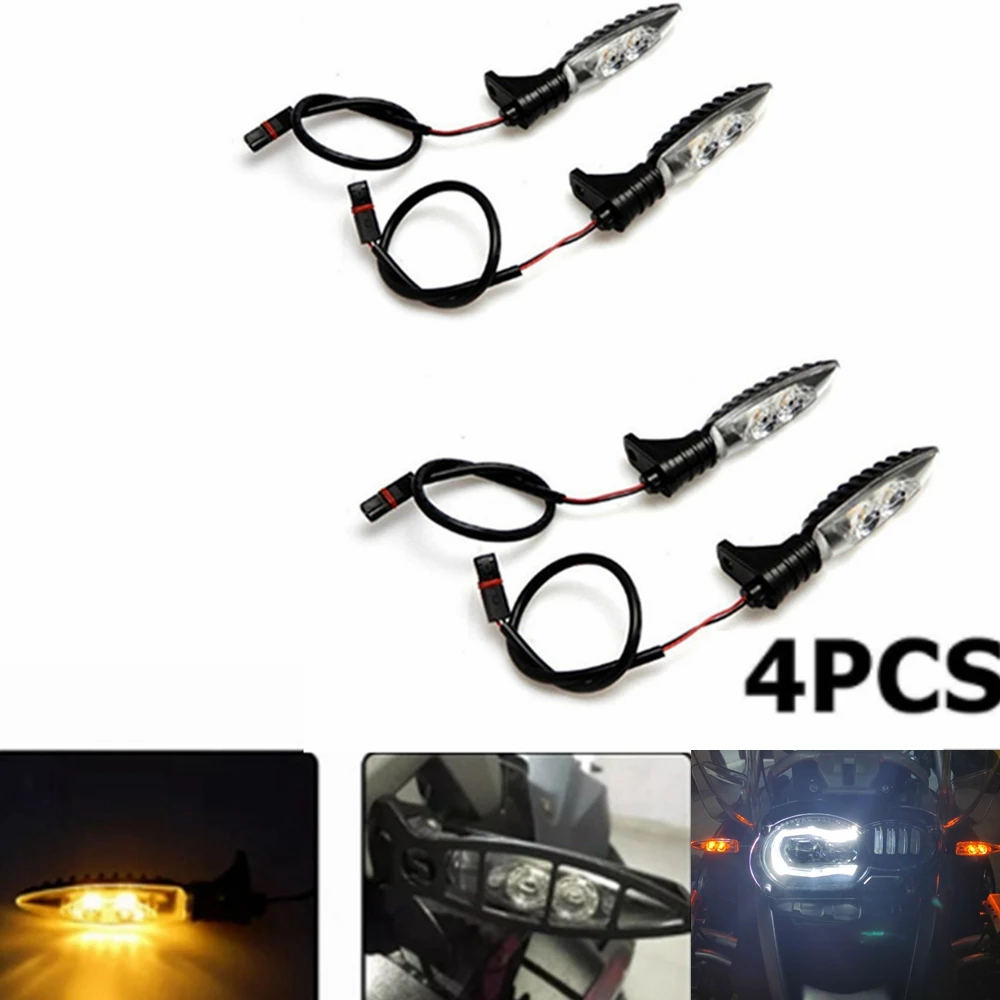 2/4pcs 12V Motorcycle Front LED Turn Signal Light Indicator Lamps For BMW R1200GS F800GS S1000RR F800R K1300S G450X F800ST
2/4pcs 12V Motorcycle Front LED Turn Signal Light Indicator Lamps For BMW R1200GS F800GS S1000RR F800R K1300S G450X F800ST