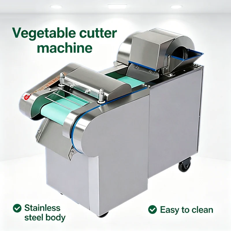 Commercial Electric Slicer Cabbage Chilli Carrot Shredder Dicing Machine Stainless Steel Vegetables Cutter Machine
Commercial Electric Slicer Cabbage Chilli Carrot Shredder Dicing Machine Stainless Steel Vegetables Cutter Machine