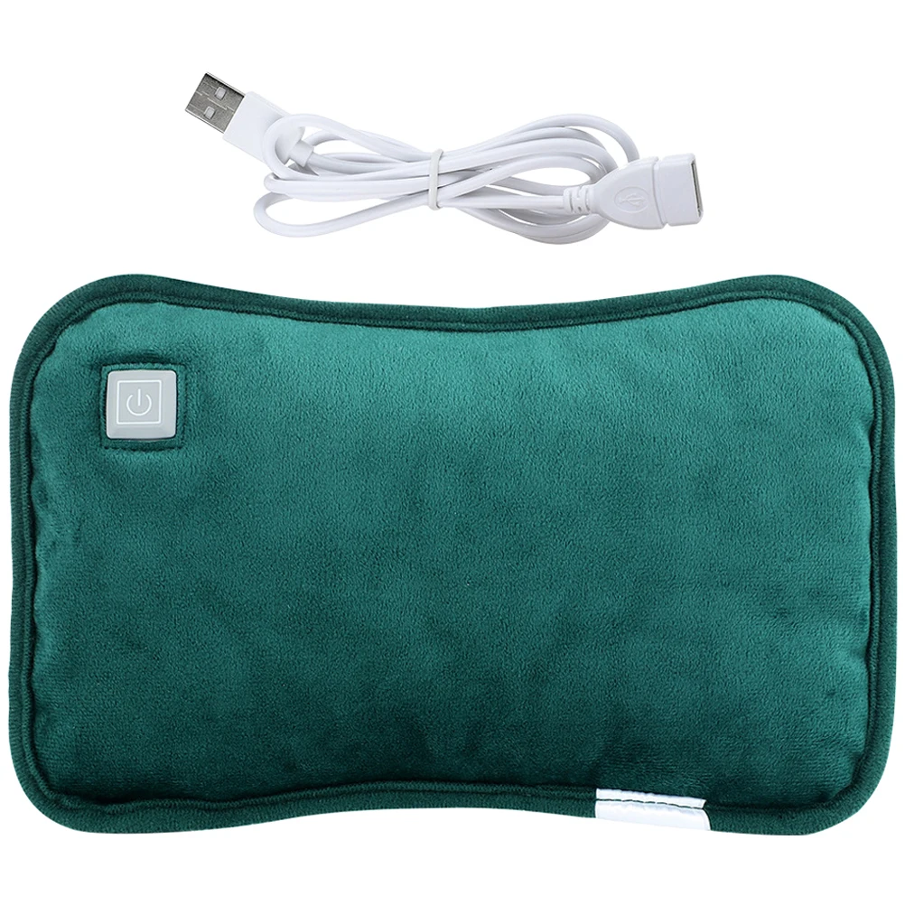 USB Electric Stomach Warmer Hot Waterless Bag Reusable Winter Supply Portable Double Sided Warmth Green 3 Temp
USB Electric Stomach Warmer Hot Waterless Bag Reusable Winter Supply Portable Double Sided Warmth Green 3 Temp