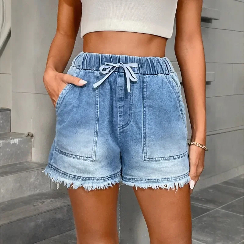 Pop New Summer Womens Jeans Shorts Pocket Jeans Denim Pants Tassel Bandage Bottom Shorts Broken Style Denim Jeans Pantalones DeM
Pop New Summer Womens Jeans Shorts Pocket Jeans Denim Pants Tassel Bandage Bottom Shorts Broken Style Denim Jeans Pantalones DeM