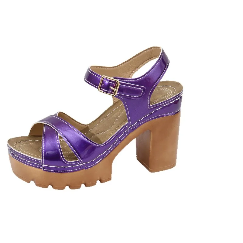 Women Thick Heel Sandals 2026 New Platform Leather High Heels Sandals Fashion Designer Women Shoes Fish Mouth Platform Shoes
Women Thick Heel Sandals 2026 New Platform Leather High Heels Sandals Fashion Designer Women Shoes Fish Mouth Platform Shoes