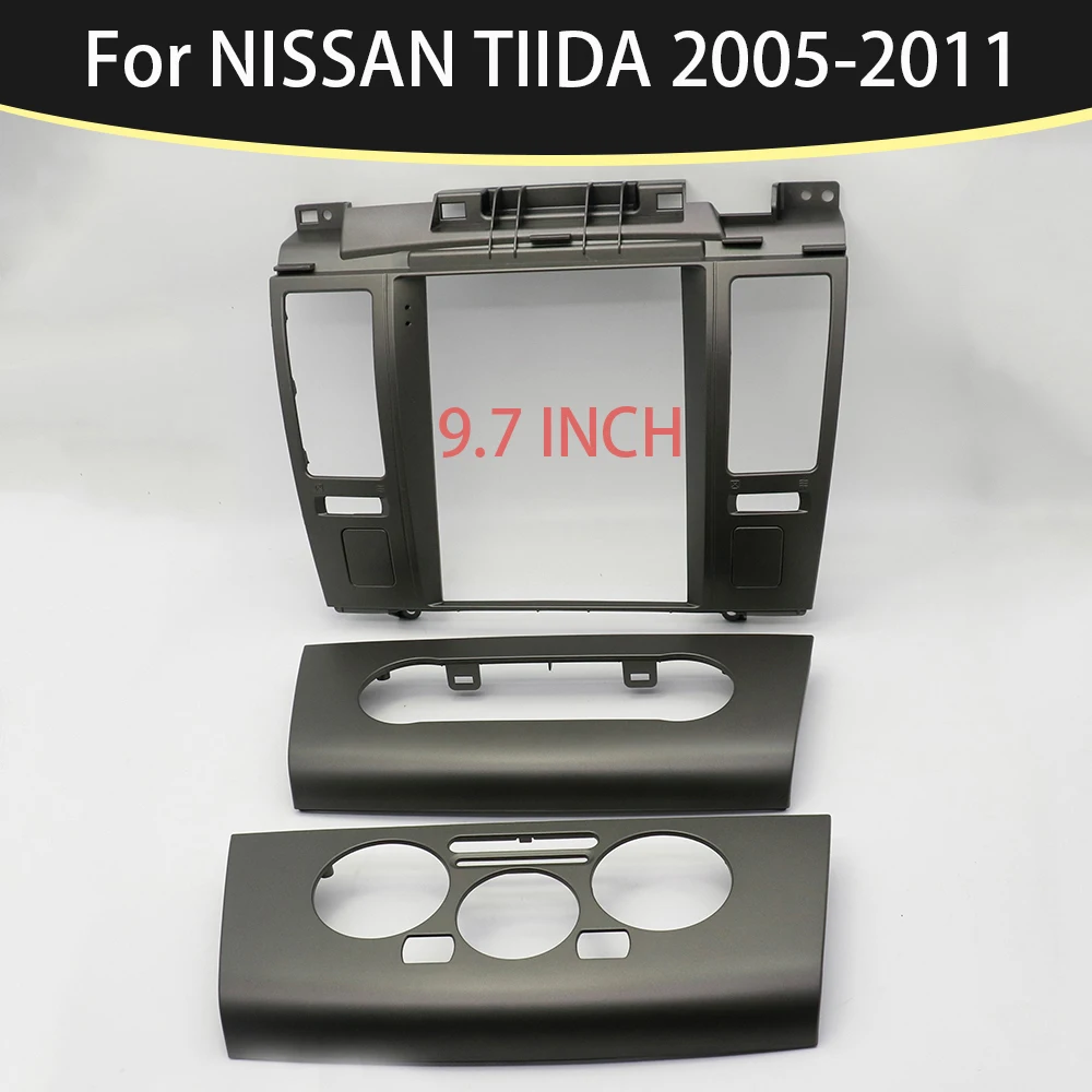For NISSAN TIIDA 2005-2011 9.7 Inch Central Control Navigation Frame Modification Panel
For NISSAN TIIDA 2005-2011 9.7 Inch Central Control Navigation Frame Modification Panel