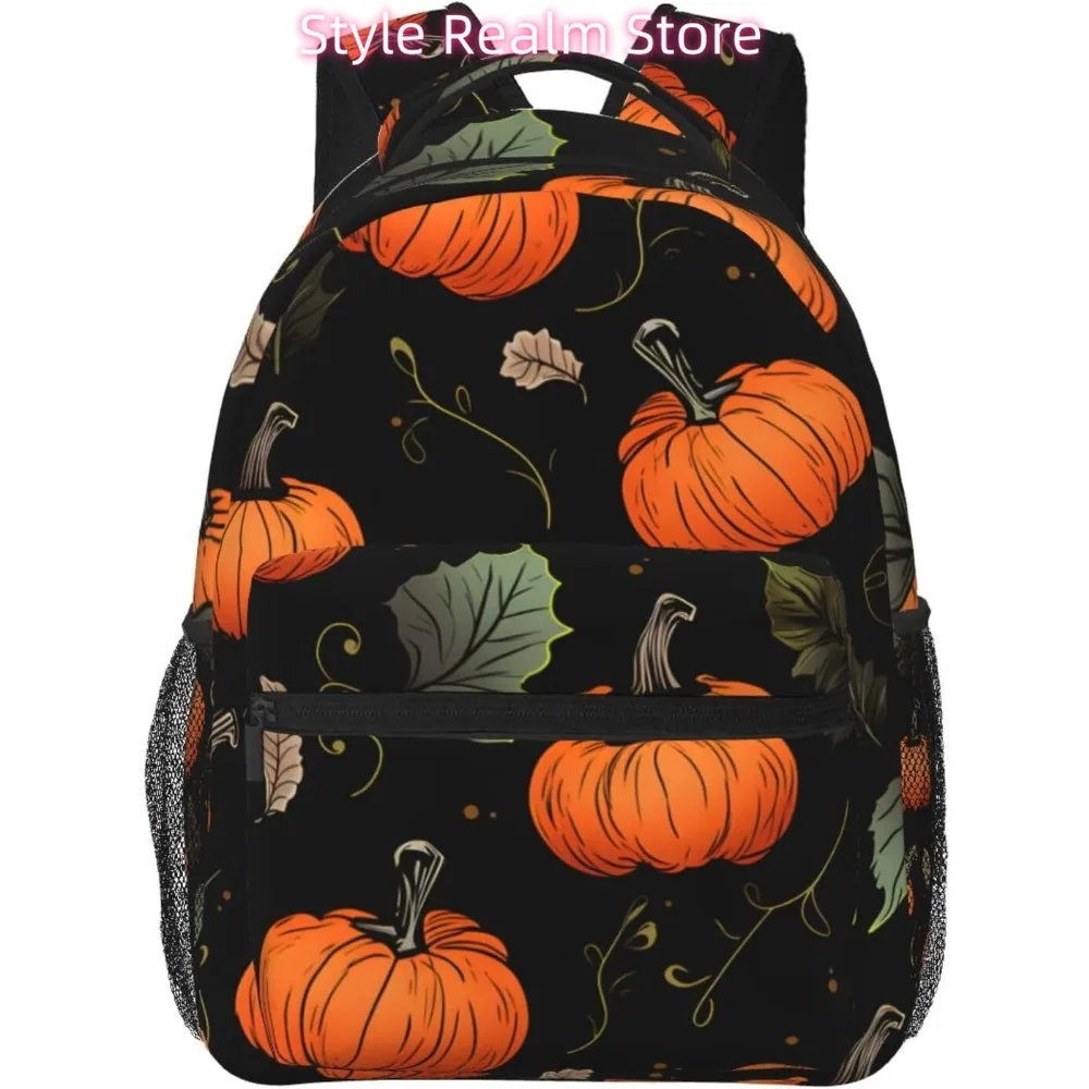 Сумка для ноутбука обратно в школу Легкий рюкзак для ноутбука с забавной тыквой Легкий многоцелевой дорожный повседневный рюкзак унисекс Colleg
Сумка для ноутбука обратно в школу Легкий рюкзак для ноутбука с забавной тыквой Легкий многоцелевой дорожный повседневный рюкзак унисекс Colleg