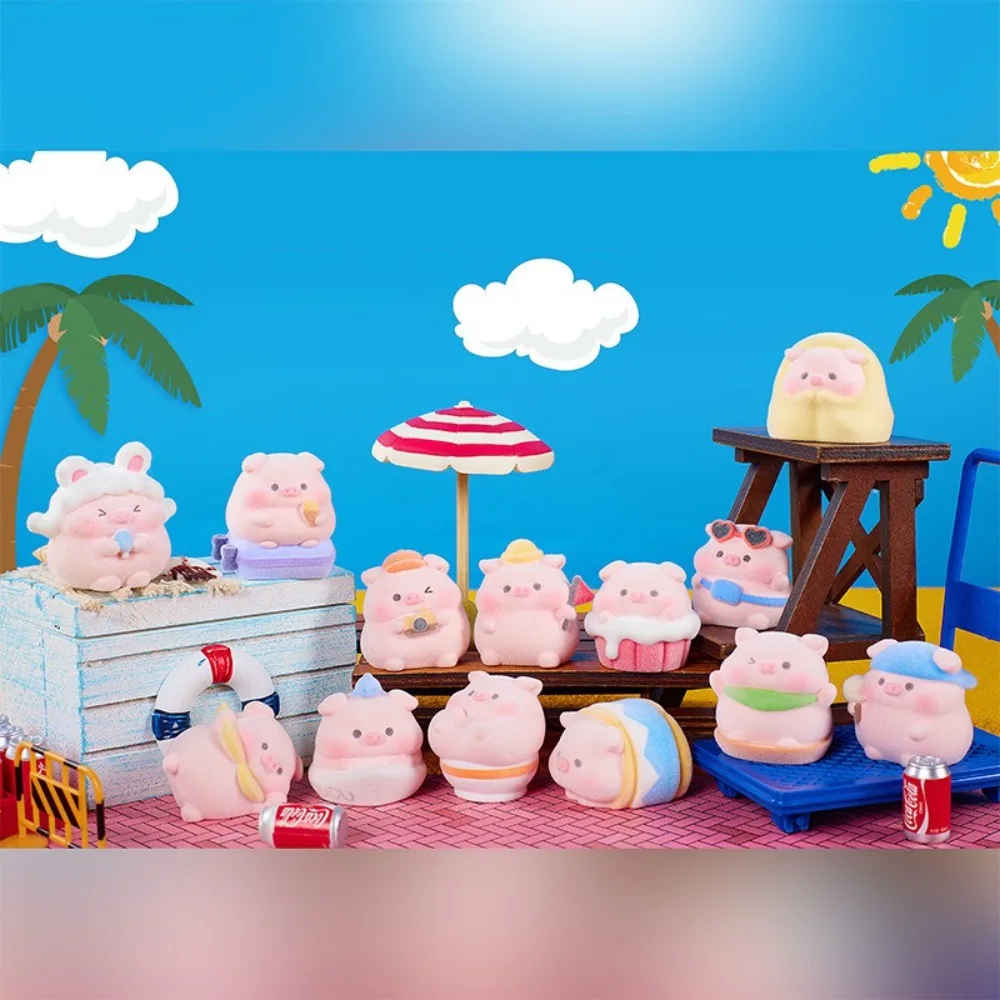 Cute Cartoon Pink Piggy Figurine Travel Diary Series Resin Mini Pig Mystery Box Flocking Surprise Bag Desktop Decoration
Cute Cartoon Pink Piggy Figurine Travel Diary Series Resin Mini Pig Mystery Box Flocking Surprise Bag Desktop Decoration