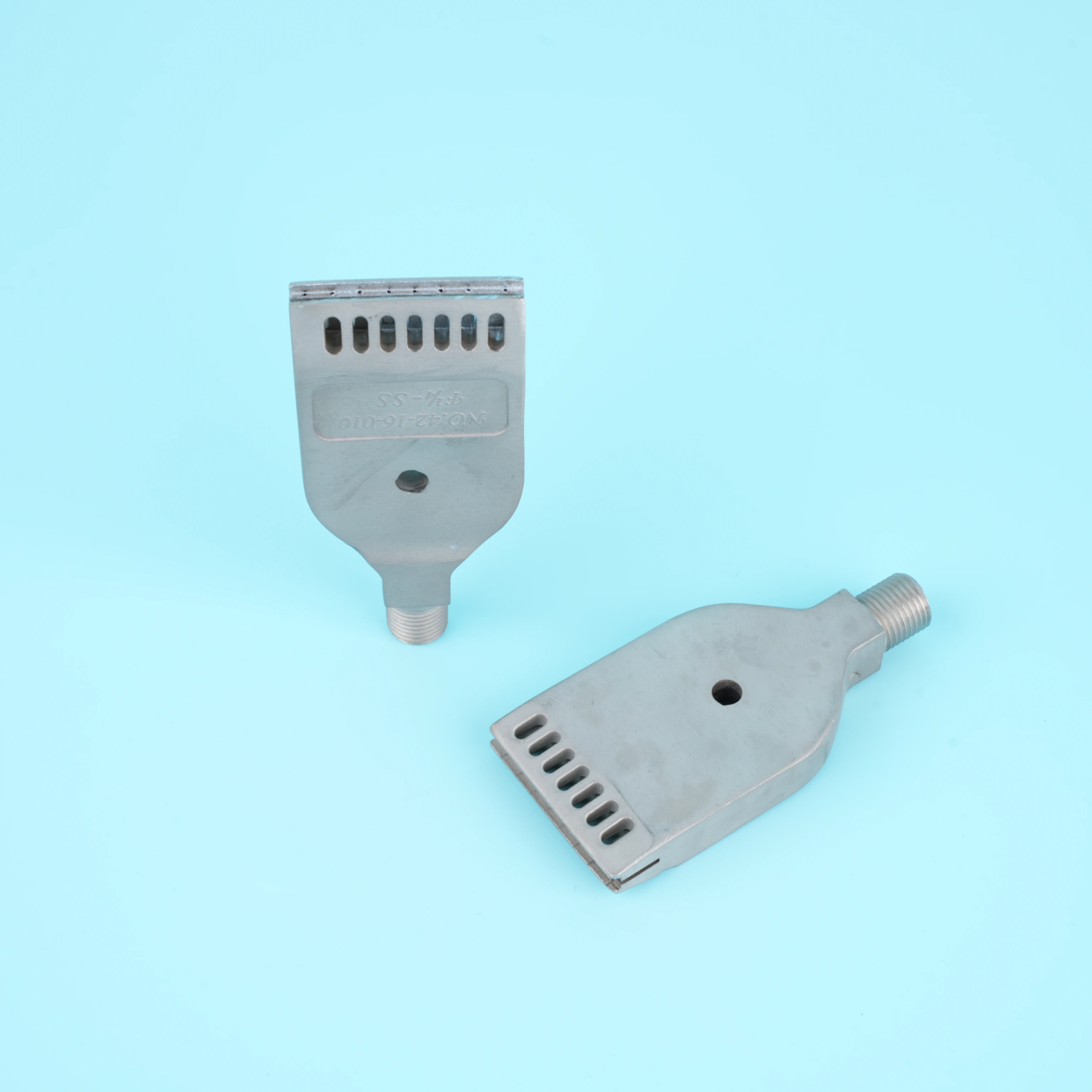 304 Stainless Steel Double Row Hole Flat Air Blowing Nozzle Duckbill Air Blowing Nozzle Set Stainless Steel Air Knife Nozzle
304 Stainless Steel Double Row Hole Flat Air Blowing Nozzle Duckbill Air Blowing Nozzle Set Stainless Steel Air Knife Nozzle