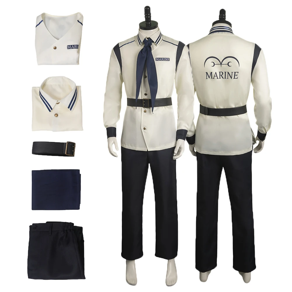 TV Piece Mariner Cosplay Costume Outfit Accessories Long Sleeves Uniform Pants For Male Roleplay Halloween Carnival Suit
TV Piece Mariner Cosplay Costume Outfit Accessories Long Sleeves Uniform Pants For Male Roleplay Halloween Carnival Suit