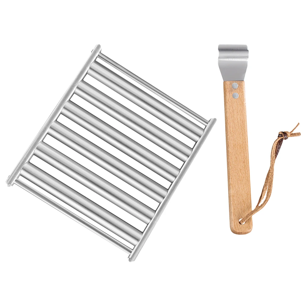 Stainless Steel Sausage Rack Portable Camping Barbecue Roller Detachable Outdoor Picnic Grilling Set Safe Easy Clean Durability
Stainless Steel Sausage Rack Portable Camping Barbecue Roller Detachable Outdoor Picnic Grilling Set Safe Easy Clean Durability