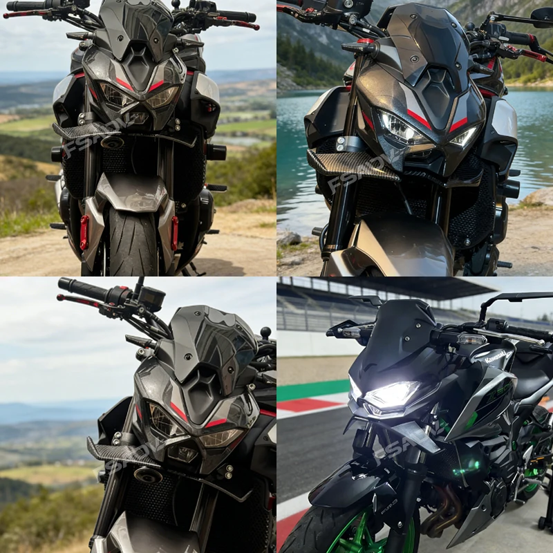 For Kawasaki Z900 Motorcycle Extender Cowl Spoiler Cover Z900SE Z 900 SE 2025+ Front Wheel Fender Beak Nose Cone Extension
For Kawasaki Z900 Motorcycle Extender Cowl Spoiler Cover Z900SE Z 900 SE 2025+ Front Wheel Fender Beak Nose Cone Extension
