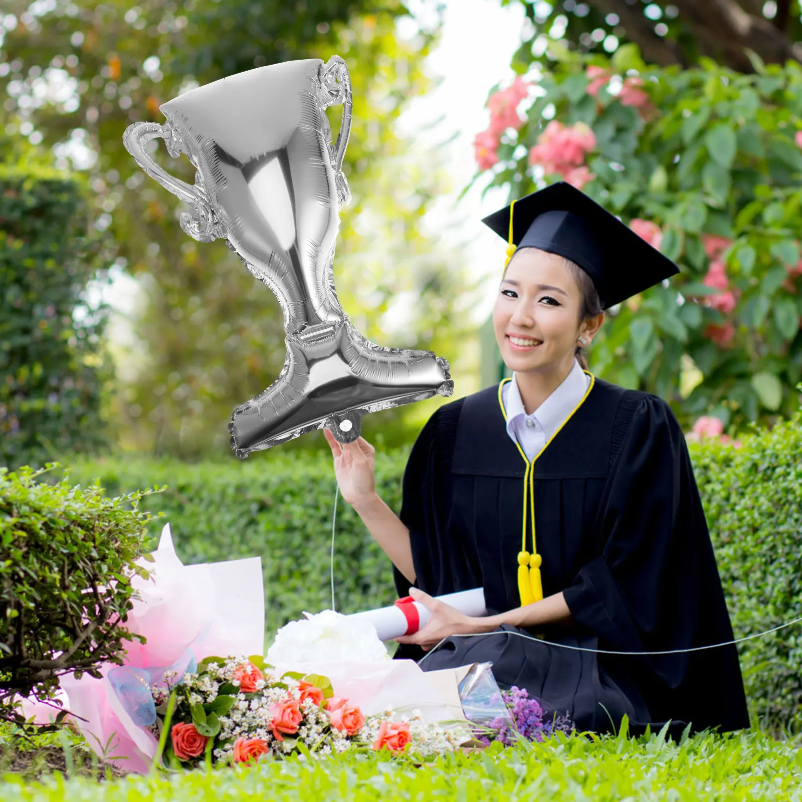 3pcs Trophy Aluminum Foil 20Inch Silver Reusable Foil Trophy Balloon Graduation Photo Prop Supplies
3pcs Trophy Aluminum Foil 20Inch Silver Reusable Foil Trophy Balloon Graduation Photo Prop Supplies