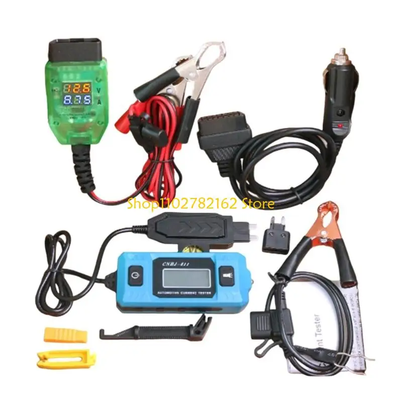 547B Robusts 20A Vehicle Power Consumption Meter with Precise Readings for Car
547B Robusts 20A Vehicle Power Consumption Meter with Precise Readings for Car
