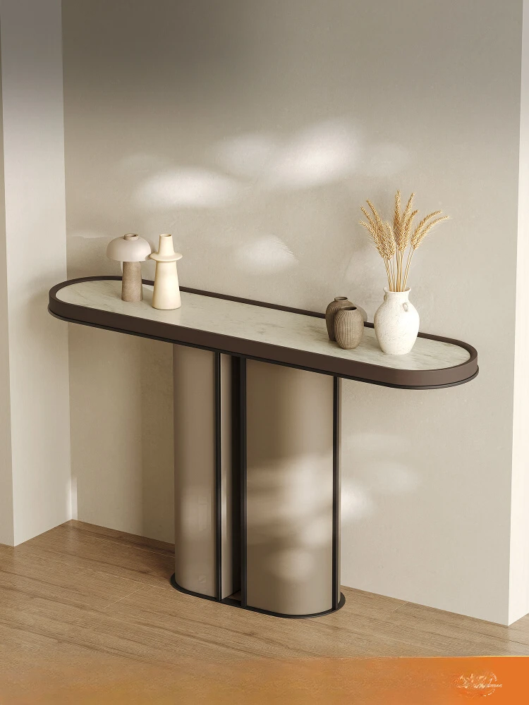 Light Luxury High-End Rock Plate Hallway Cabinet Italian Minimalist Entrance Living Room Creative Solid Wood Decorative Cabinet
Light Luxury High-End Rock Plate Hallway Cabinet Italian Minimalist Entrance Living Room Creative Solid Wood Decorative Cabinet