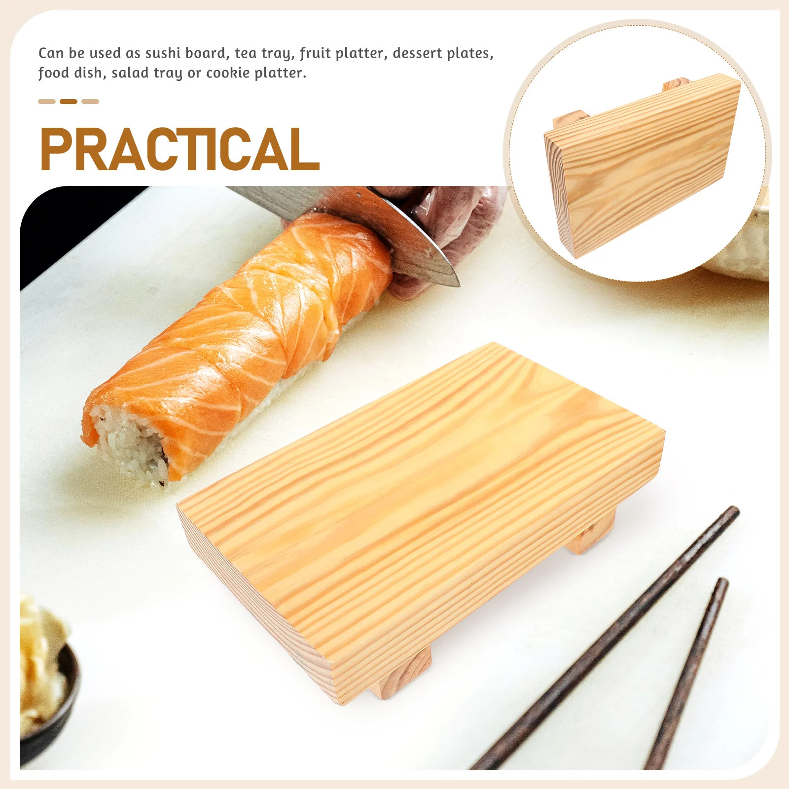 Bamboo Sashimi Board Japanese Plate Platter Holder Tray Sushi Serving Food Storage Safe Kitchen Bar Utensils
Bamboo Sashimi Board Japanese Plate Platter Holder Tray Sushi Serving Food Storage Safe Kitchen Bar Utensils