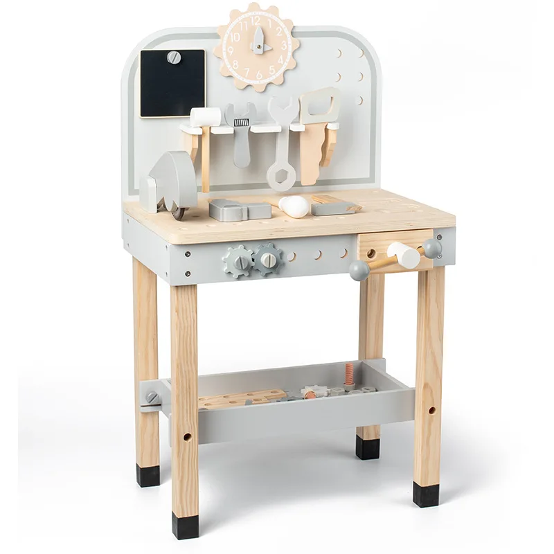 Children's wooden multi-functional tool table simulation maintenance screws nuts disassembly tools educational playhouse toys
Children's wooden multi-functional tool table simulation maintenance screws nuts disassembly tools educational playhouse toys