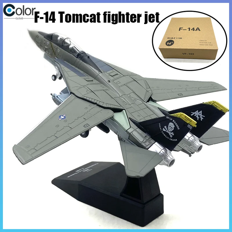 Модель 1:100ns, американский истребитель F-14 Tomcat, реактивная имитация сплава, модель самолета, готовый продукт, подвижные крылья, игрушка и хобби 
Модель 1:100ns, американский истребитель F-14 Tomcat, реактивная имитация сплава, модель самолета, готовый продукт, подвижные крылья, игрушка и хобби