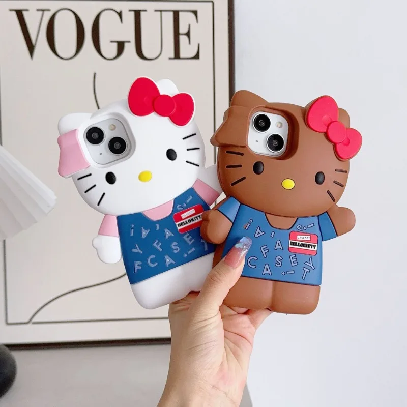 Sanrio Fashion 3D Cartoon HelloKitty Stereoscopic Phone Case for IPhone 16 15 14 13 12 11 Pro Max Soft Silicone Back Cover Funda
Sanrio Fashion 3D Cartoon HelloKitty Stereoscopic Phone Case for IPhone 16 15 14 13 12 11 Pro Max Soft Silicone Back Cover Funda