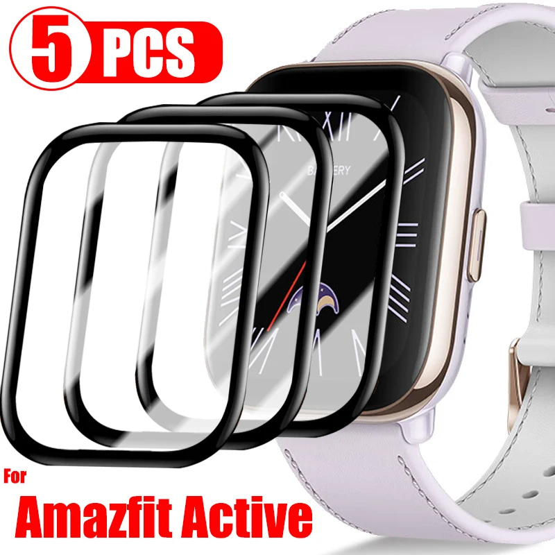 Для Amazfit Active гибкие небьющиеся защитные пленки для экрана от царапин HD прозрачные 3D изогнутые мягкие защитные пленки для умных часов
Для Amazfit Active гибкие небьющиеся защитные пленки для экрана от царапин HD прозрачные 3D изогнутые мягкие защитные пленки для умных часов