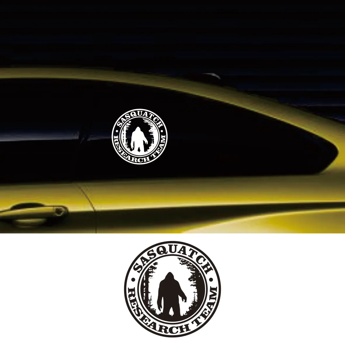 Funny Sasquatch Car Stickers - Bigfoot Fan Decals for Windows & Body, Perfect for Cryptid Enthusiasts & Outdoor Adventures
Funny Sasquatch Car Stickers - Bigfoot Fan Decals for Windows & Body, Perfect for Cryptid Enthusiasts & Outdoor Adventures