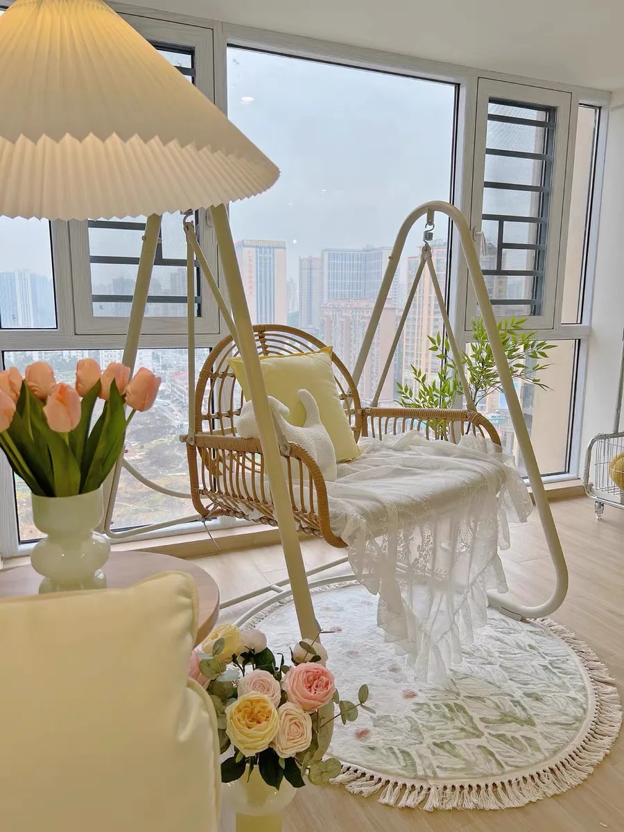 VIKAMA Tassel Round Floor Mat For Rooms, Bedroom Bedside Rug, Balcony Country Girl Makeup Chair Cushion, Home Decoration
VIKAMA Tassel Round Floor Mat For Rooms, Bedroom Bedside Rug, Balcony Country Girl Makeup Chair Cushion, Home Decoration