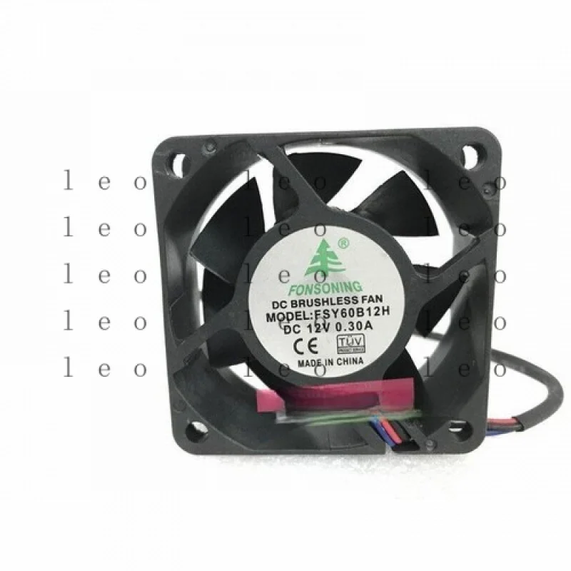 AA for FONSONING FSY60B12H 12V 0.3A 6025 6cm 3 wire chassis cooling fan # A6–13
AA for FONSONING FSY60B12H 12V 0.3A 6025 6cm 3 wire chassis cooling fan # A6–13