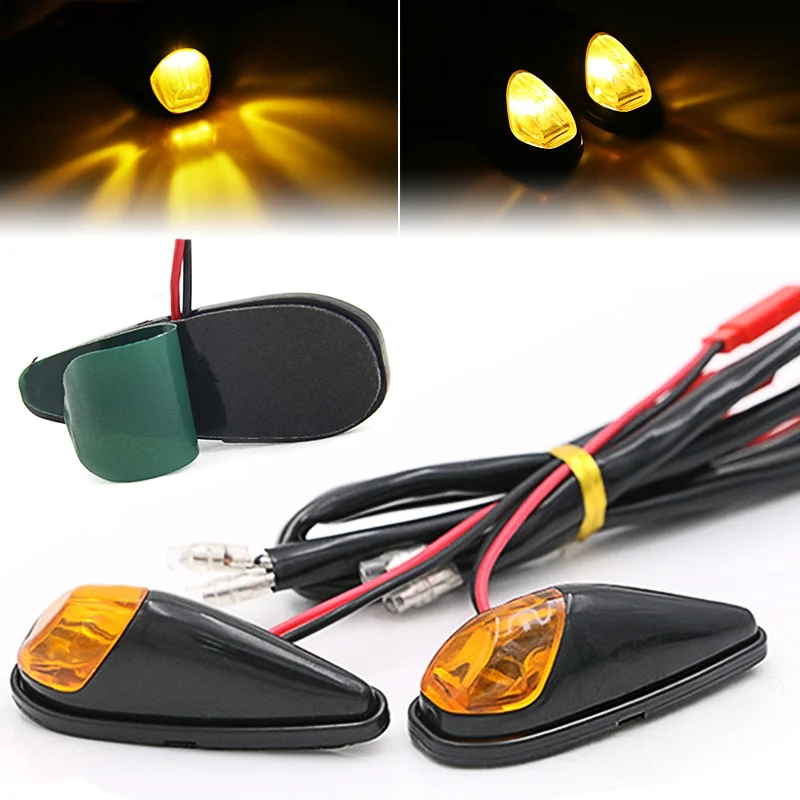 Motorcycle LED Cats Eye Turn Signal LED Side light Width Indicator lights And Adhesive Turn Signals Lamp Amber
Motorcycle LED Cats Eye Turn Signal LED Side light Width Indicator lights And Adhesive Turn Signals Lamp Amber