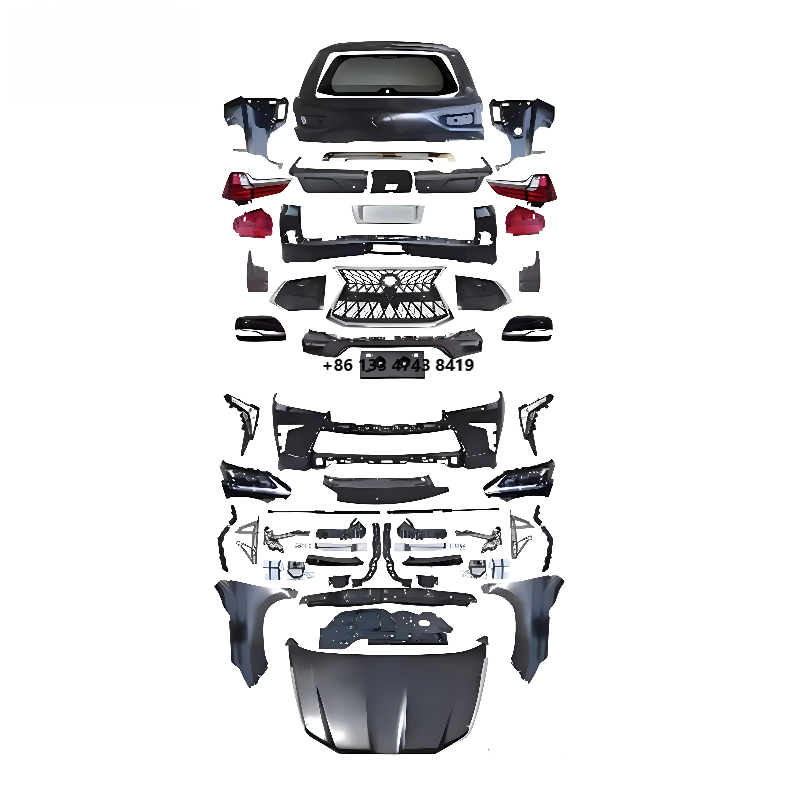 2024 high quality hot sale latest style auto parts body kit set
2024 high quality hot sale latest style auto parts body kit set