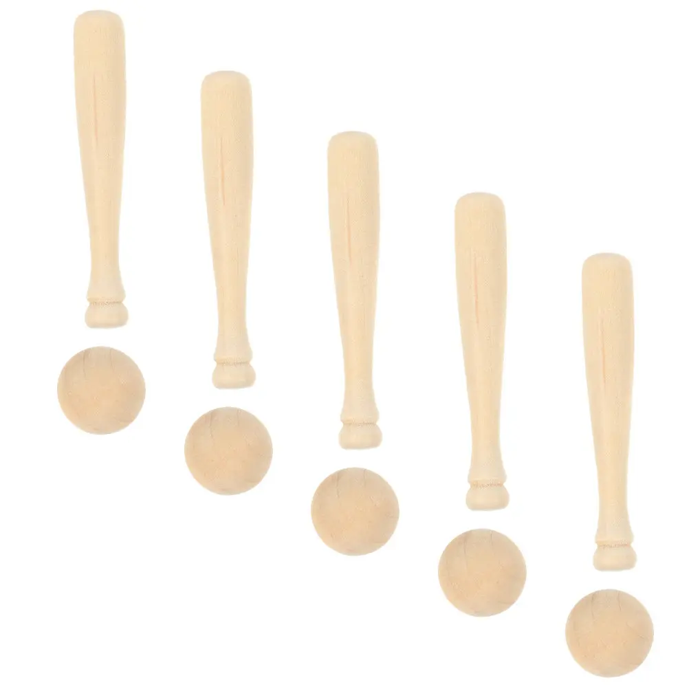 1Set Wooden Mini Baseball Bat Set Unfinished DIY Crafts for Painting Drawing Graffiti Safe Smooth Surface Fun Projects
1Set Wooden Mini Baseball Bat Set Unfinished DIY Crafts for Painting Drawing Graffiti Safe Smooth Surface Fun Projects