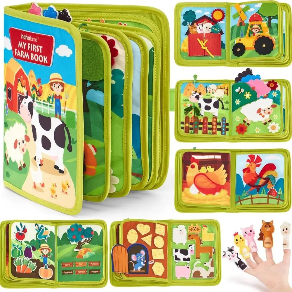 Farm Animal Story Montessori Toys Felt Life Skills Matching Early Education Felt Book Preschool Learning Toys Preschool
Farm Animal Story Montessori Toys Felt Life Skills Matching Early Education Felt Book Preschool Learning Toys Preschool