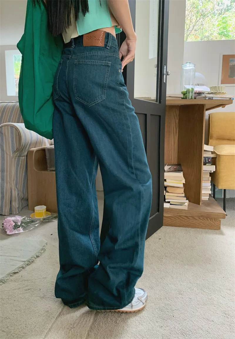 ZHISILAO High Quality Straight Jeans Women Vintage Classic High Waist Full Length Denim Pants Streetwear 2024
ZHISILAO High Quality Straight Jeans Women Vintage Classic High Waist Full Length Denim Pants Streetwear 2024