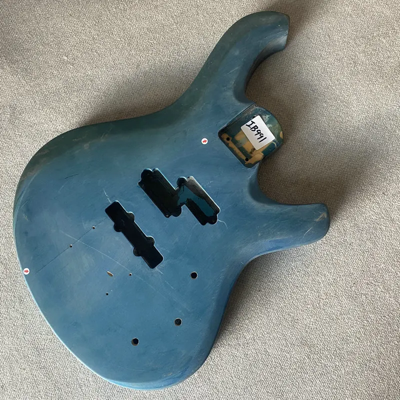 IB991 Custom Order Blue Color Solid Wood 4 or 5 String Electric Bass Body Right Hand PJB Pickups Replace&DIY Parts Paints Crcaks
IB991 Custom Order Blue Color Solid Wood 4 or 5 String Electric Bass Body Right Hand PJB Pickups Replace&DIY Parts Paints Crcaks
