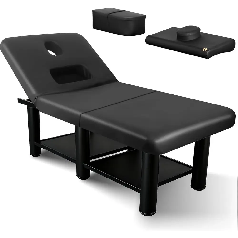 Регулируемый массажный стол длиной 75 дюймов со съемными подлокотниками, подходит для спа-салонов и физиотерапии, черный
Регулируемый массажный стол длиной 75 дюймов со съемными подлокотниками, подходит для спа-салонов и физиотерапии, черный