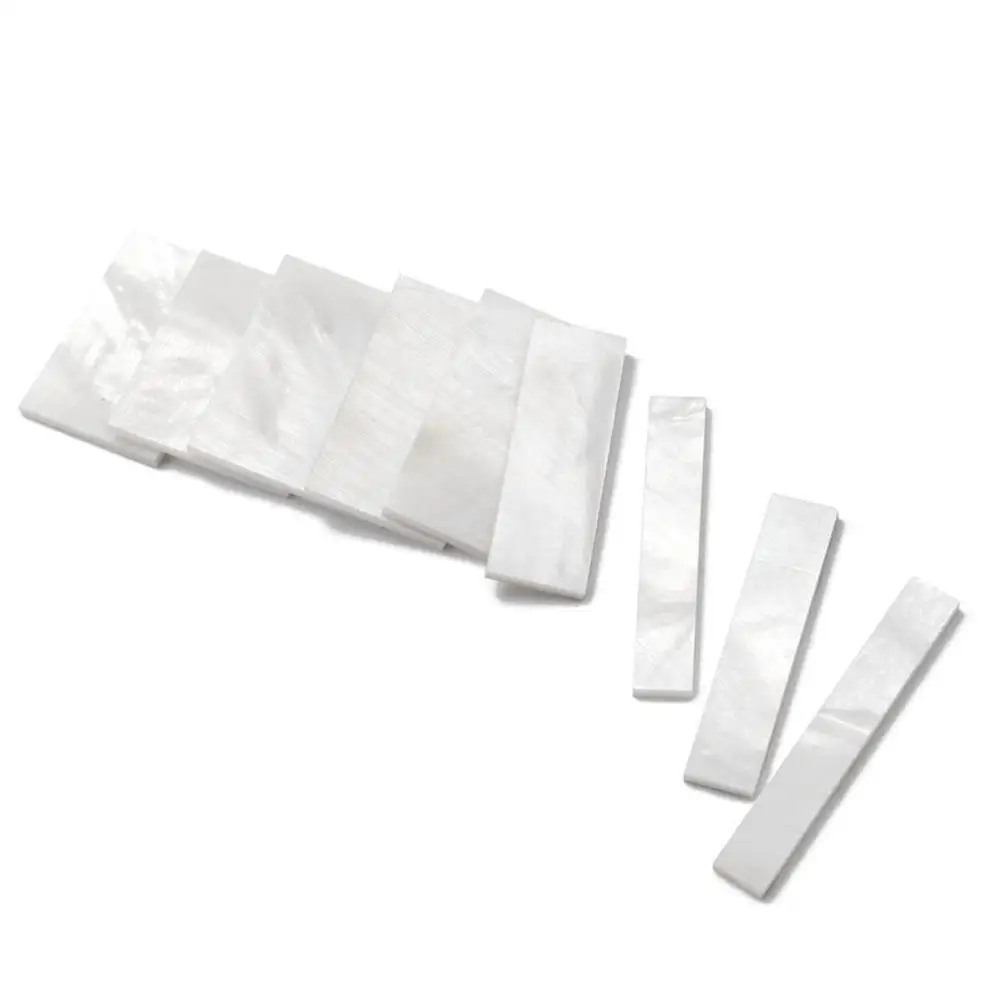 White Shell Material Guitar Inlays 9 Pcs Fingerboard Markers Fretboard Assorted Sizes DIY Decorative Bass Accessories
White Shell Material Guitar Inlays 9 Pcs Fingerboard Markers Fretboard Assorted Sizes DIY Decorative Bass Accessories
