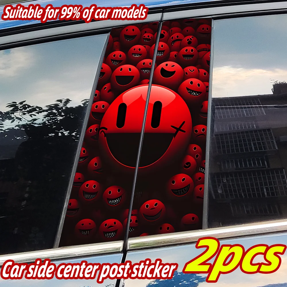 Emjoy Smile Face Car Stickers Auto B Pillar Waterproof Funny Decoration Cover Scratches Sunscreen Car Doors Pillar Vinyl Decals
Emjoy Smile Face Car Stickers Auto B Pillar Waterproof Funny Decoration Cover Scratches Sunscreen Car Doors Pillar Vinyl Decals