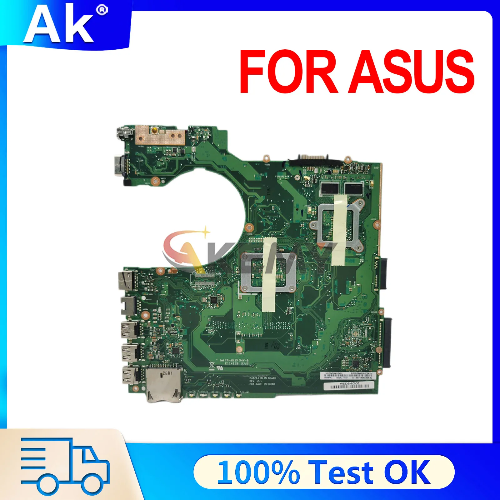 P452SJ P2420SJ Mainboard For ASUS PX452SA PX452SJ PE452SA PRO452SJ Laptop Motherboard N3710 CPU GT920M
P452SJ P2420SJ Mainboard For ASUS PX452SA PX452SJ PE452SA PRO452SJ Laptop Motherboard N3710 CPU GT920M