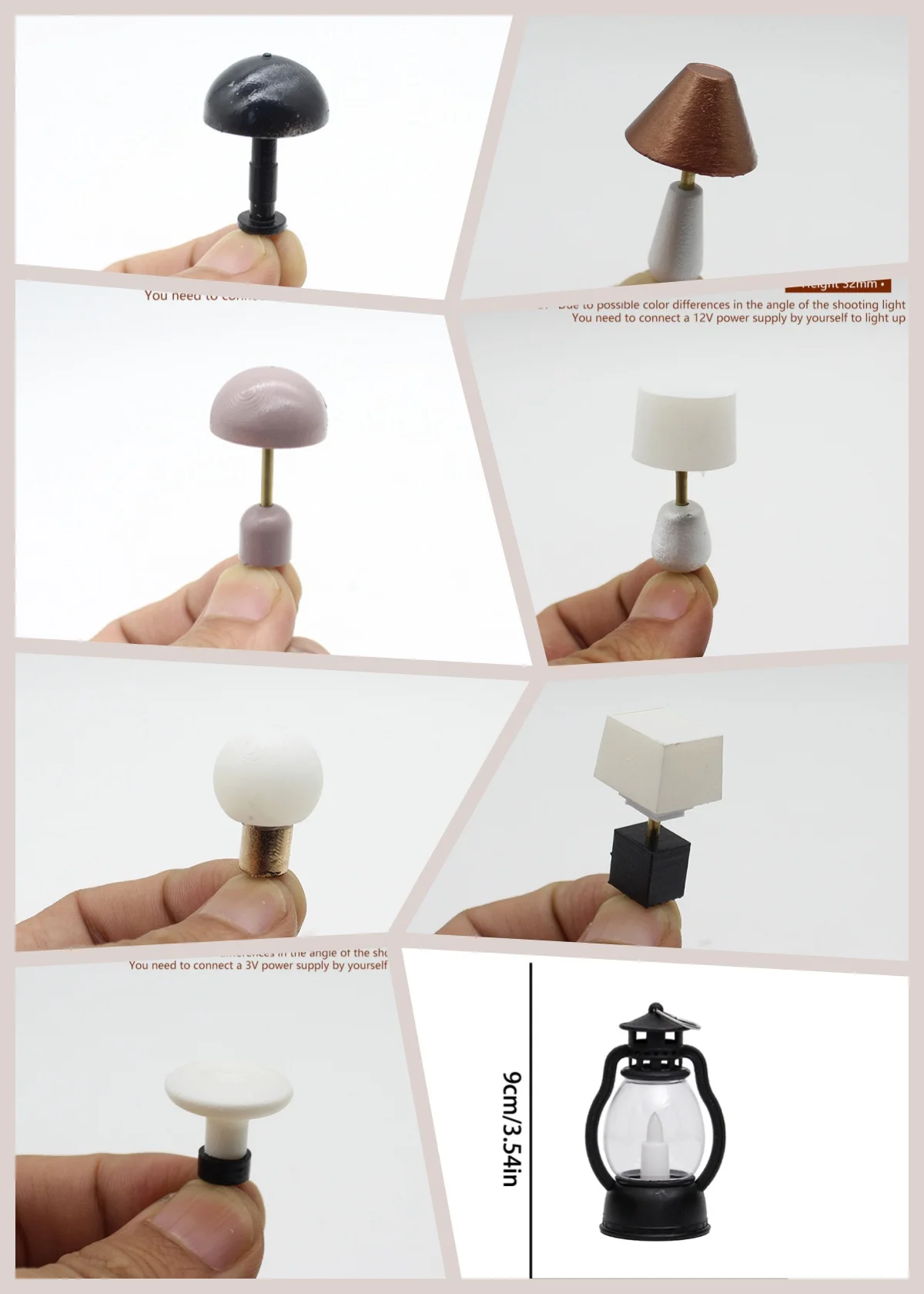 1 Piece Micro Home Decor Toys Dollhouse Simulation Table Lamp Mini Desk Light Model Doll House Living Room Bedroom Ornament
1 Piece Micro Home Decor Toys Dollhouse Simulation Table Lamp Mini Desk Light Model Doll House Living Room Bedroom Ornament