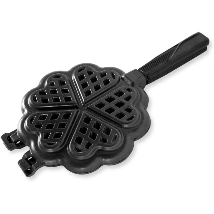 Mini HeartShaped Waffle Maker with 3.5 Inch Cavities Cast Aluminium Pan for Sweet Treats and Desserts Compact Design Ideal for
Mini HeartShaped Waffle Maker with 3.5 Inch Cavities Cast Aluminium Pan for Sweet Treats and Desserts Compact Design Ideal for