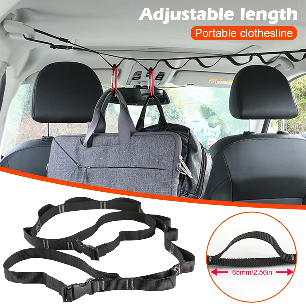 85-132CM Adjustable Length Car Clothes Hanger Car Roof Clothesline Seat Back Long Hook Cloth Racks Car Travel Accessories
85-132CM Adjustable Length Car Clothes Hanger Car Roof Clothesline Seat Back Long Hook Cloth Racks Car Travel Accessories